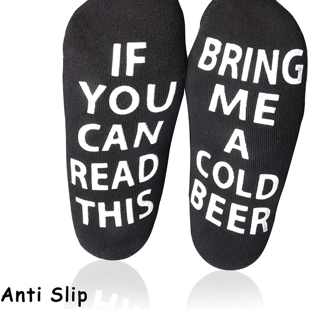 Wine & Beer Novelty Sock Gift Set - Picture 3 of 3